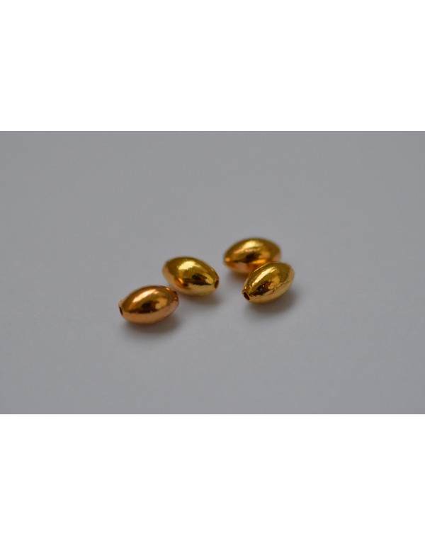Intarpas aukso sp,, 5x3,5 mm., apie 45 vnt.
