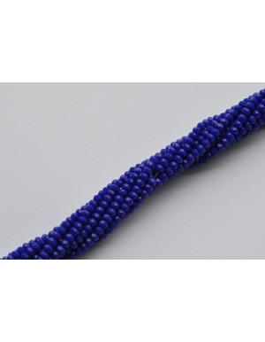 Rondelė forma 3,5x2,5 mm.mėlyna