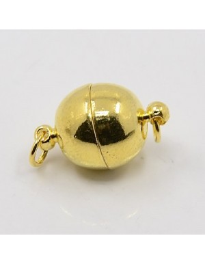 Magnetinis ,aukso spalvos užsegimas, 19x12 mm., 1 vnt.