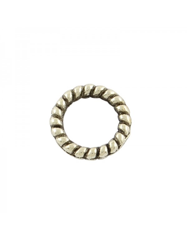 Žiedas paskirstytojas , sendinto sidabro sp. 8x1,5 mm, 60 vnt.