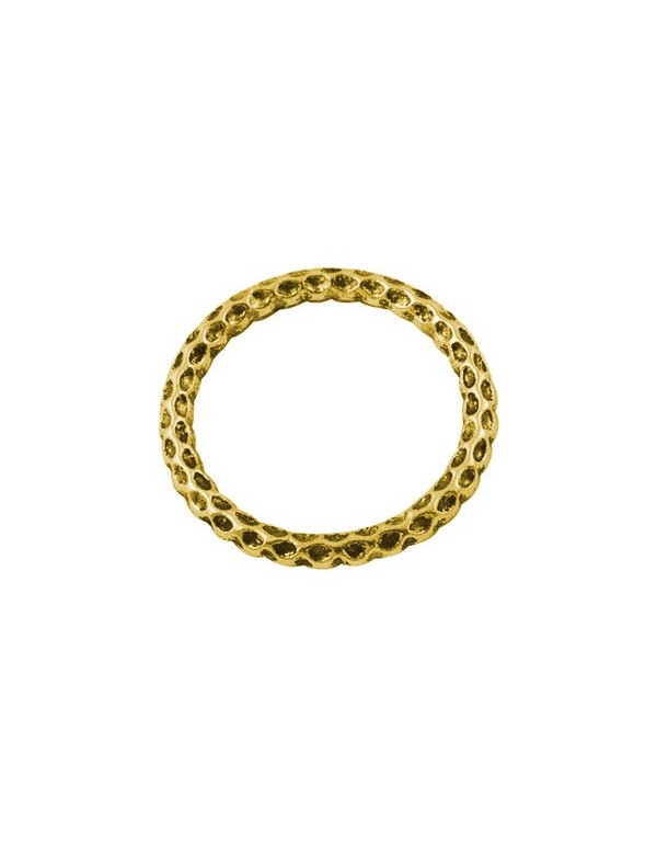 Žiedas paskirstytojas , sendinto aukso sp. 36x3,5 mm, 2 vnt.