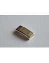 Magnetinis užsegimas , sidabro sp. 25x12 mm, įklijavimui 10x3 mm, 1 vnt.