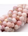 Rožinis natūralus opalas 10 mm, 1  juosta