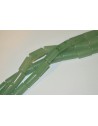 Žalias aventurinas , cilindras, 17x 8 mm. 1 vnt.