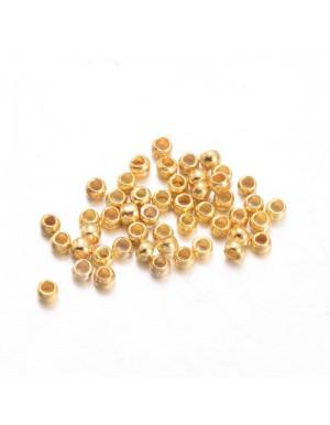Spaustukai aukso  sp., 1,5 x 1.5 mm. apie 200 vnt.