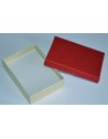 Popierinė dovanų dėžutė  110x80x30 mm., raudona sp., 1 vnt.